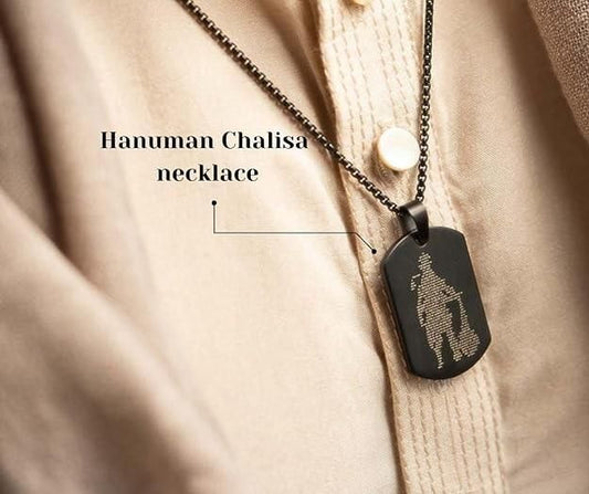 Hanuman Chalisa Pendant With Chain water proof