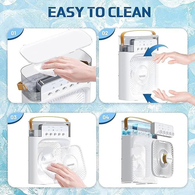 Portable Air Conditioner , ice mist  fan USB Electric Fan