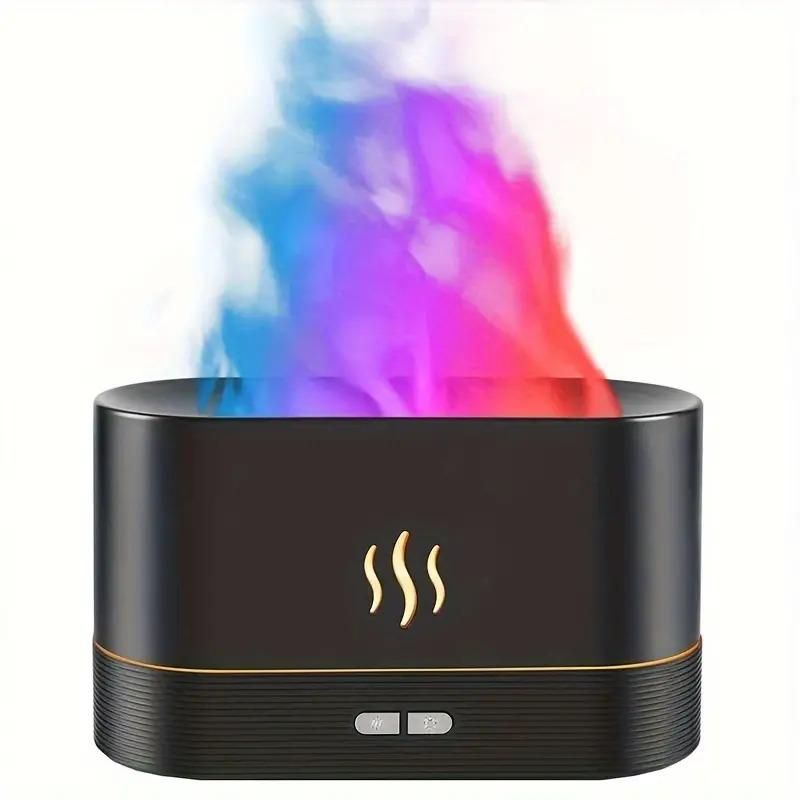 LED Mood Simulation Flame Light Humidifier