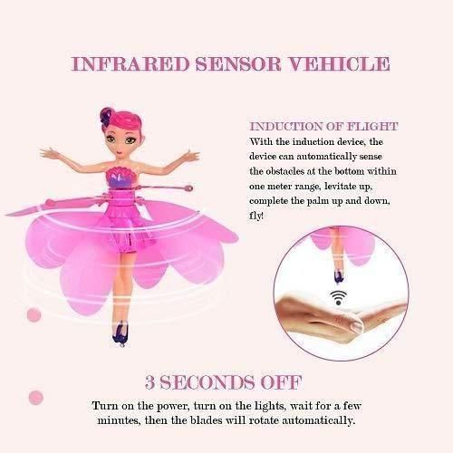 AirPixie™ - Magic Hand-Controlled Flying Fairy Doll