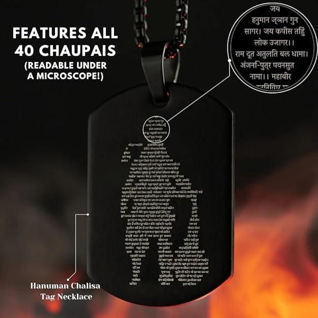 Hanuman Chalisa Pendant With Chain water proof