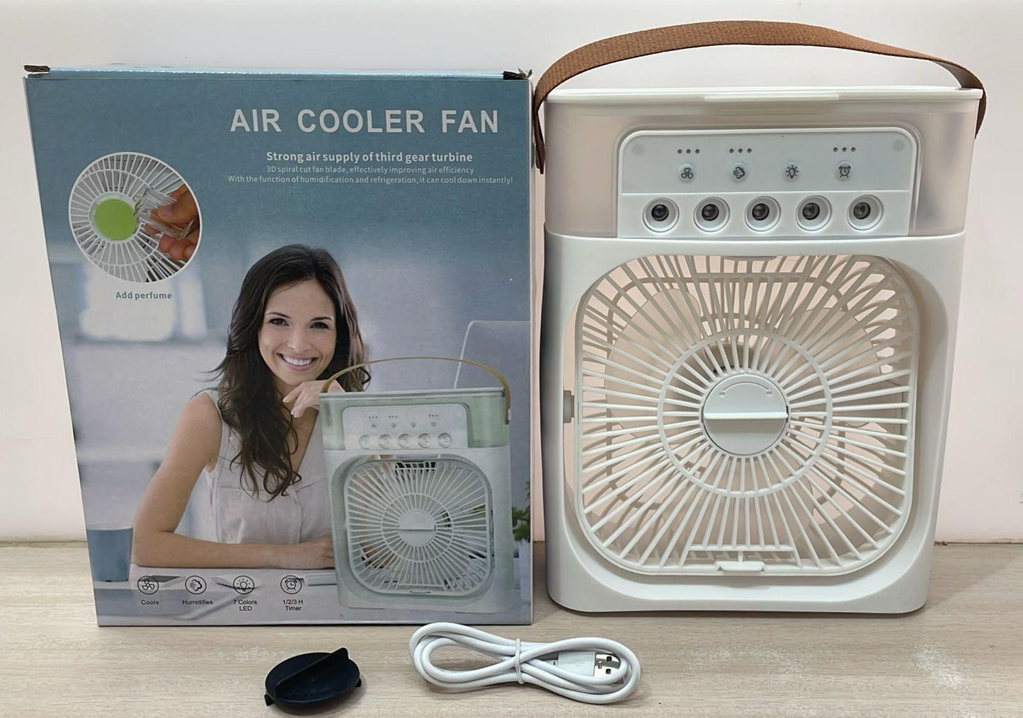 Portable Air Conditioner , ice mist  fan USB Electric Fan